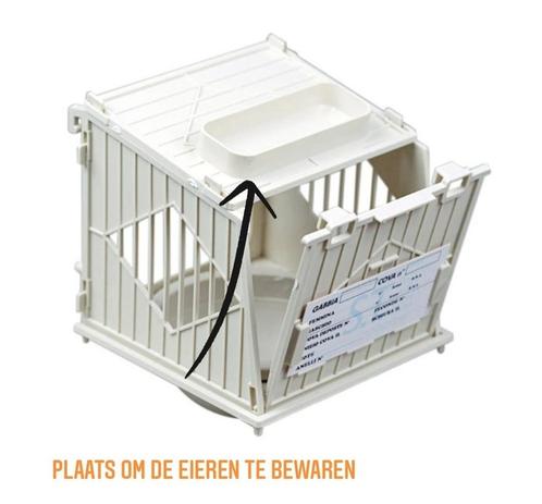 Keizersnest deluxe Wit Ø100mm / Archimede (N003 BG), Dieren en Toebehoren, Vogels | Toebehoren, Nieuw, Ophalen