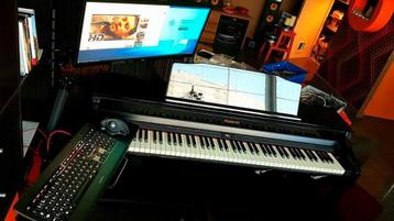 Piano électronique ROLAND HP506 Laqué + Tabouret, Enlèvement, Comme neuf, Piano