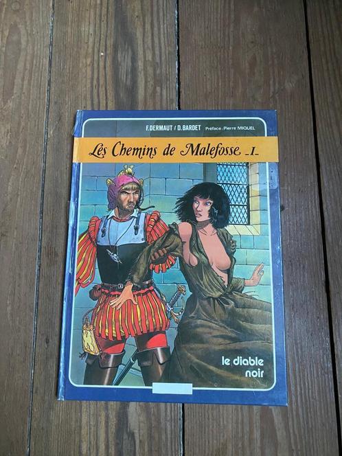 Les chemins de Malefosse 1 - Le diable noir, Boeken, Stripverhalen, Gelezen, Ophalen of Verzenden