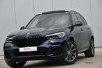 BMW X5 xDrive45e l M-sport l Pano (bj 2021, automaat), Auto's, Automaat, Gebruikt, Blauw, Parkeersensor