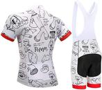 Fietsshirt met korte mouwen met bretelbroek GRATIS LEVERING, Fietsen en Brommers, Verzenden, Nieuw, L, Heren