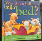 Kinderboek “wat doen Jullie in mijn bed”, Ophalen of Verzenden, Zo goed als nieuw