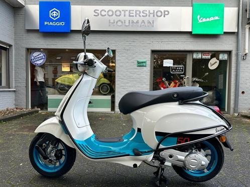 VESPA PRIMAVERA 50cc COLER VIBE BIANCO zonder accessoires*, Vélos & Vélomoteurs, Scooters | Vespa, Neuf, Autres modèles, Enlèvement ou Envoi