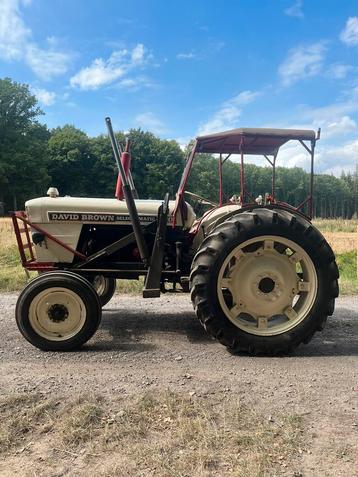 David Brown 990 selecmatic avec chargeur avant  beschikbaar voor biedingen