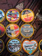 Belgian Air Force different printed Patches 9 cm with velcro, Verzamelen, Ophalen of Verzenden