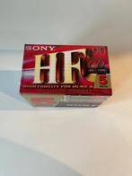 Sonny HF 90min cassette x5 NIEUW, Audio, Tv en Foto, Cassettedecks, Ophalen of Verzenden, Sony