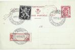 Timbres belges - Carte postale, Envoi