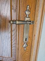 Binnendeur klink, Ophalen of Verzenden, Gebruikt, Koper of Messing, Klink of Kruk