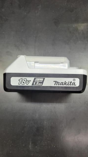 Makita 18v Nieuw/Li-ion/1.5Ah/BL1815G beschikbaar voor biedingen