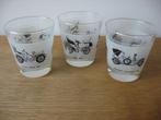 3 Oud Glazen Rolls - Royce Opel Delaunay - Belleville, Antiek en Kunst, Antiek | Glaswerk en Kristal, Ophalen of Verzenden