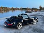 Porsche 911 Cabriolet turbolook 1991, Auto's, Automaat, 4 zetels, Zwart, Cabriolet