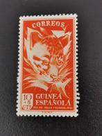 Guinea Espanola 1951 - animaux sauvages - Genetkat **, Timbres & Monnaies, Timbres | Afrique, Enlèvement ou Envoi, Guinée, Non oblitéré