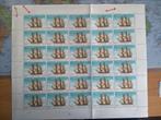 België 1973 Vel Zeilschip Oostendse Compagnie 1682-Cu **, Postzegels en Munten, Postzegels | Europa | België, Scheepvaart, Verzenden