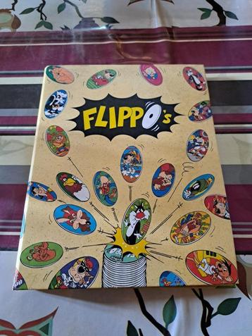 Vintage Flippo's map met flippos Smiths, Verzamelen, Flippo's, Ophalen, Verzameling