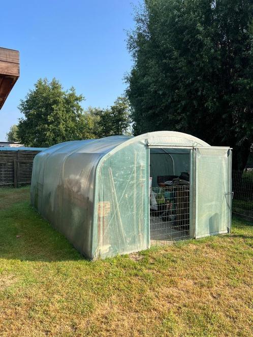 Filclair Tunnelserre 3 x 4,5, Tuin en Terras, Kassen, Gebruikt, Kweekkas, Staal, Folie, Ophalen