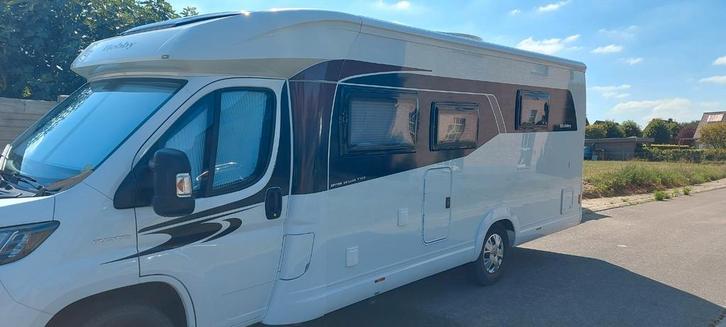 Hobby Optima De Luxe T70 f  2017, Caravans en Kamperen, Mobilhomes, Particulier, Hobby, Fiat, Diesel, Airconditioning, TV, Ophalen