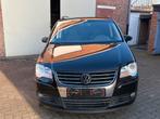 2008 Volkswagen Touran 2.0TDI DSG Automaat - BBS Velgen, 4 cilinders, Zwart, Bedrijf, 5 deurs