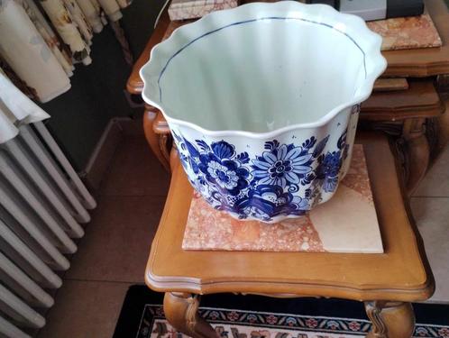 Koninklijke Goedewaagen bloempot in Delfts Blauw met stempel, Antiquités & Art, Antiquités | Vases, Enlèvement