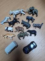 plastic dieren + autos, Kinderen en Baby's, Ophalen of Verzenden