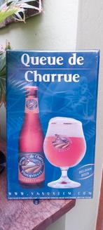 Panneau publicitaire en métal Ploegsteert Amber / Queue de C, Collections, Enlèvement ou Envoi, Neuf, Panneau, Plaque ou Plaquette publicitaire