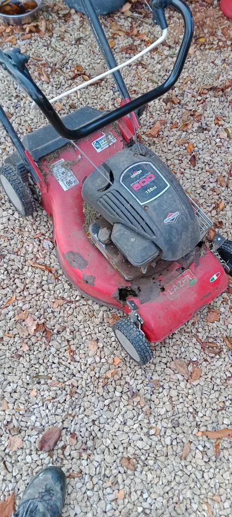 Briggs and Straton-motor te koop, Tuin en Terras, Grasmaaiers, Gebruikt, Ophalen