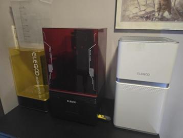 ELEGOO Mars 4 Max 3D - ELEGOO Mercury Plus v2.0 & Purifier beschikbaar voor biedingen
