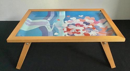 vintage bedtafeltje /dienblad ,jaren ‘60, Huis en Inrichting, Woonaccessoires | Dienbladen, Verzenden