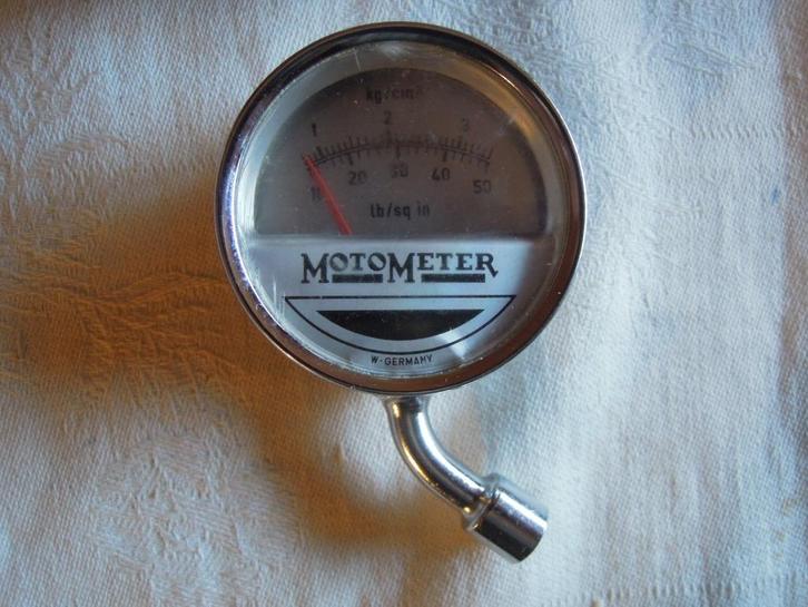 bandenspanningsmeter antiek vintage jaren 1950-1960, Antiek en Kunst, Curiosa en Brocante, Ophalen of Verzenden