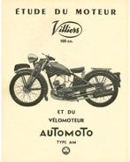 RTM voor 100 - 125 - 175 - 220cc AUTOMOTO in het Frans., Motoren, Verzenden