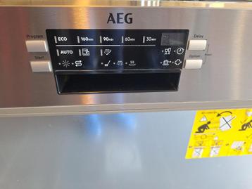 Lave Vaisselle AEG encastrable, Encastré, Moins de 10 litres, Comme neuf, Enlèvement