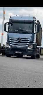 Mercedes actros containersysteem, Auto's, Vrachtwagens, Automaat, Blauw, Leder en Stof, Mercedes-Benz