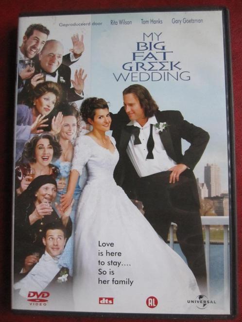 My Big Fat Greek Wedding (2002), Cd's en Dvd's, Dvd's | Komedie, Zo goed als nieuw, Romantische komedie, Alle leeftijden, Ophalen of Verzenden
