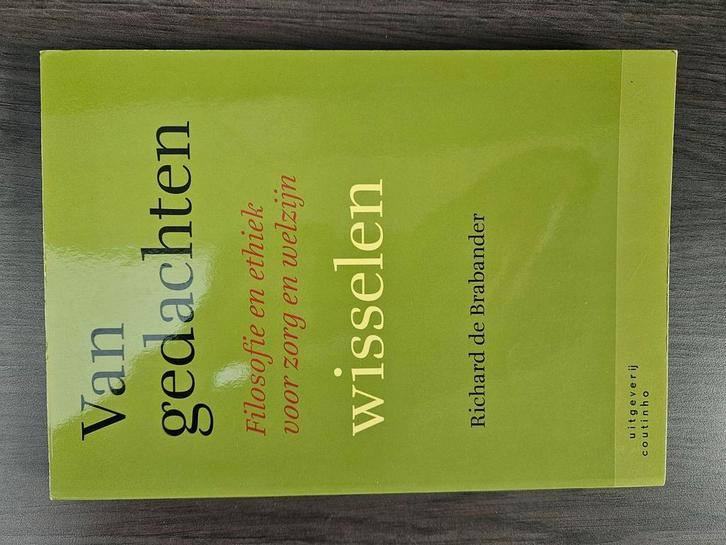 Richard de Brabander - Van gedachten wisselen, Boeken, Filosofie, Zo goed als nieuw, Ophalen