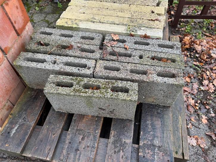 Bouwmaterialen betonblokken snelbouw terca ytong klinkers, Bricolage & Construction, Briques, Enlèvement