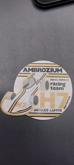 Sticker autocollant formule 1 Martini BMW Laffite, Ophalen of Verzenden, Gebruikt