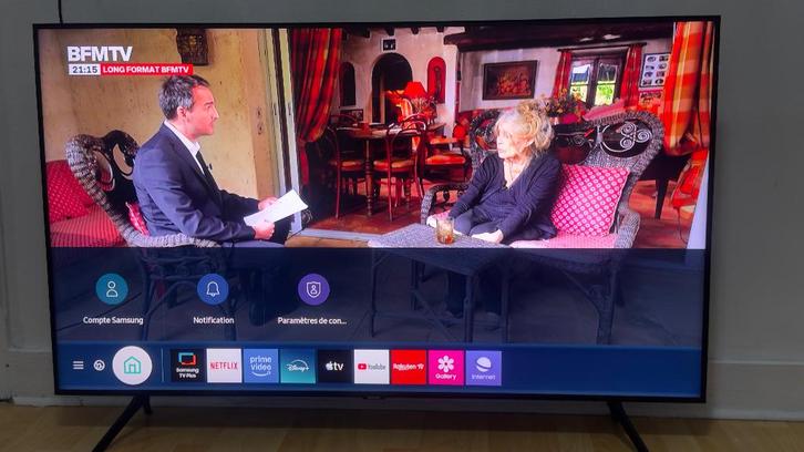 À Vendre Télé Samsung QLED 55Pouce, Audio, Tv en Foto, Televisies, Zo goed als nieuw, QLED, 40 tot 60 cm, 8k (UHD), Samsung, 120 Hz