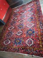 Vintage handgeknoopte wollen tapijt afkomstig uit Iran, Antiek en Kunst, Ophalen of Verzenden