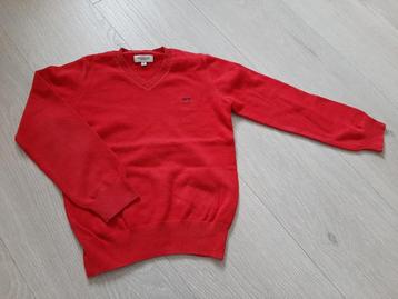 Pull Mc Gregor rouge taille 128 disponible aux enchères