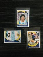 Set van 3 stickers Diego MARADONA 2021 Panini Copa América, Ophalen of Verzenden, Nieuw, Sport