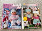 2 tijdschriftjes poppenkleertjes breien, Hobby en Vrije tijd, Patroon of Boek, Gebruikt, Ophalen of Verzenden, Breien