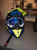 Casque scorpion +lunettes fox, Motos, Enlèvement, L