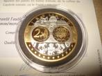 Pièce Commémorative Irlande Arg/Plaqué Or Hommage à l'Euro, Enlèvement ou Envoi, Argent, Irlande, Autres valeurs