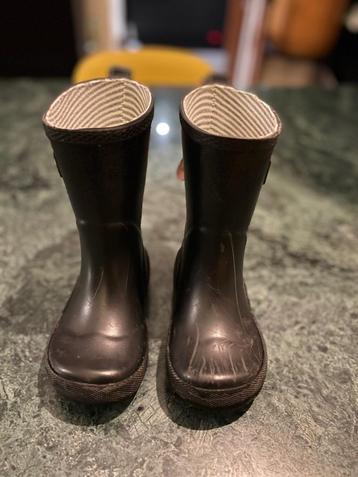 Bisgaard regenlaarzen maat 23 -zwart, Comme neuf, Enlèvement, Bottes, Garçon ou Fille