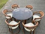 Ronde tafel met zes stoelen, Huis en Inrichting, Ophalen