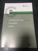 Inleiding tot het Europees recht  Van Elsuwege, Boeken, Studieboeken en Cursussen, Ophalen of Verzenden, Zo goed als nieuw