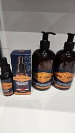 Nettoyant barbe et visage King C. Gillette et huile à barbe, Enlèvement ou Envoi, Comme neuf, Tout le visage, Soins