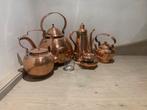 Lot Antieke koperen potten, Ophalen