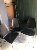 set van 3 zwarte stoelen voor 20 euro, Ophalen, Gebruikt, Zwart, Drie