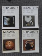 4 duitstalige tijdschriften Keramik 1,4,8 en 9 totaal 285pp, Boeken, Kunst en Cultuur | Fotografie en Design, Verzenden, Gelezen