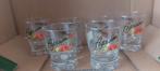 6 kleine citrusglazen van Schweppes, Ophalen of Verzenden, Zo goed als nieuw